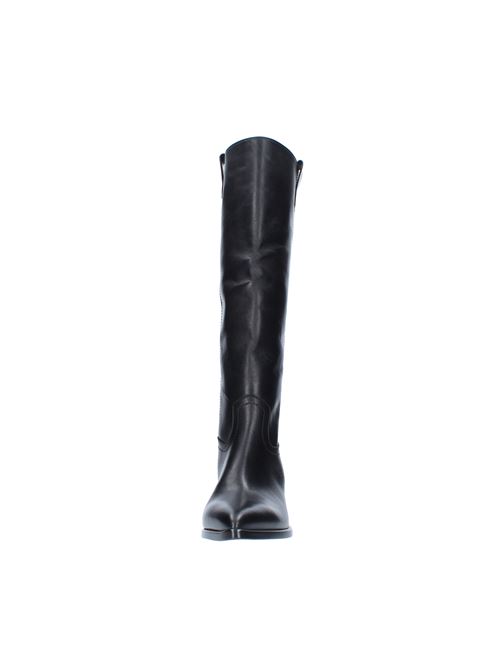 ELENA IACHI leather Texan boots model E3650 ELENA IACHI | E3650NERO